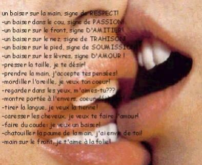 LE CODE DU BAISER